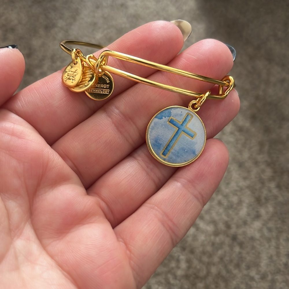 Alex & Ani Cross Bracelet
